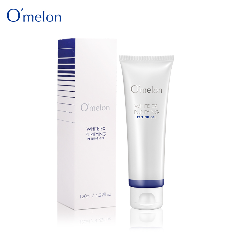 O＇MELON/欧漫露滢亮净透去角质啫喱120ml温和去角质收毛孔磨砂膏