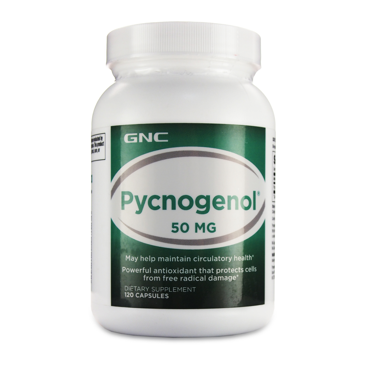 美国直邮！GNC 法国碧萝芷精华50mg 120粒 美容养颜抗氧化