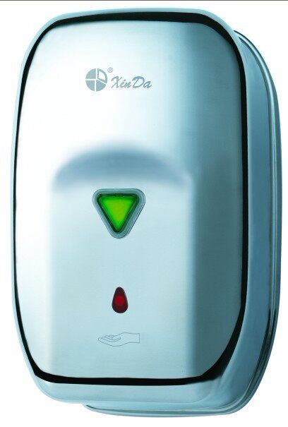 Hot selling Xinda stainless steel wall hanging handliquid bottle automatic fluid machine induction fluid device to the ZYQ120