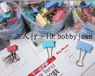 Low-priced promotional color long-tail clamp 3# 32mm (1 drum 24 8 yuan)