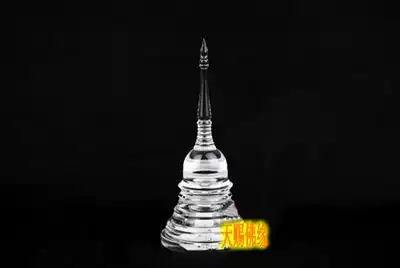 Dedicated to stupa pagoda crystal stupa Thai style acrylic stupa double R3 wholesale