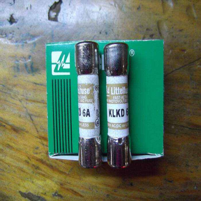 KLKD 6 Fast fuse Fuse Ceramic USA Littelfuse10X38 6A