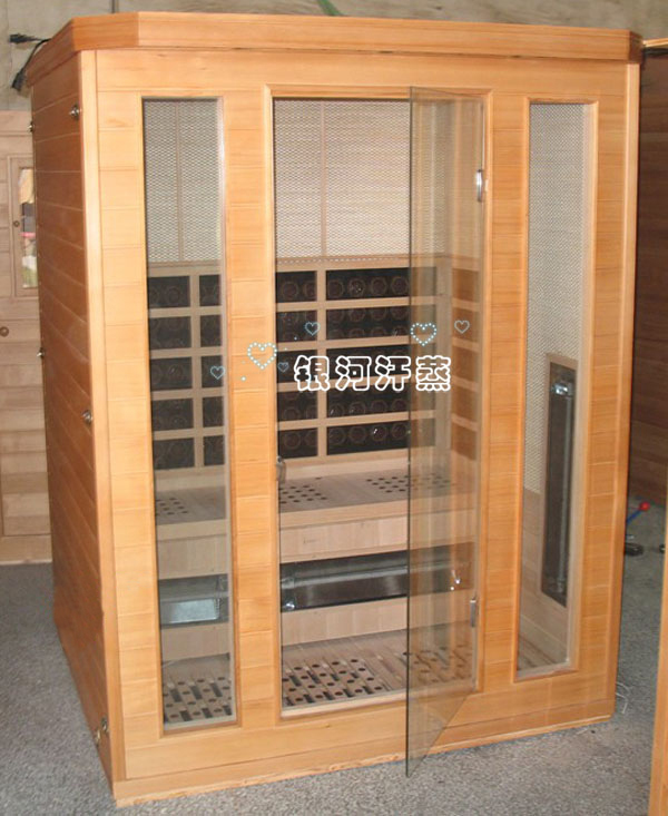 Trio ultra deluxe Marlene tourmaline sweat steam room (far infrared light wave bath room energy house sauna room)