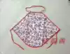 National style original pure cotton red butterfly on white background women hang neck sexy belly summer belly protection