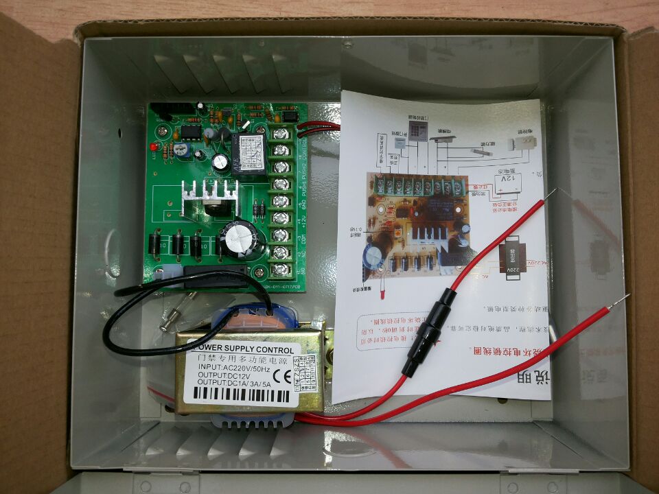 Professional new buildings 12V electric box access control special reserve distribution box not worthy of battery