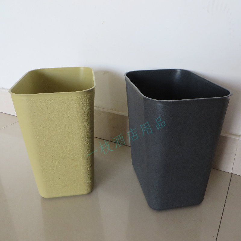Baiyun trumpet 8-litre storage bucket ordinary trash can guest room dining room trash can collection bucket uncovered waste bucket