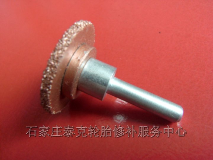 Tungsten Manganese Alloy Tire Repair Tire Material Patch Tire Material Small Flat Round High Speed Mill Grinding Head