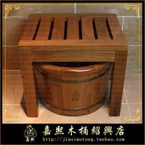 Jiaxi wooden barrels foot basins barrels American white rubber foot buckets gift packages to leaders