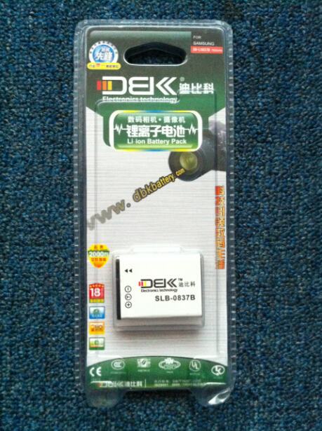 DBK Dibiko SLB-0837B battery for Samsung L70 L70B L83T and other models
