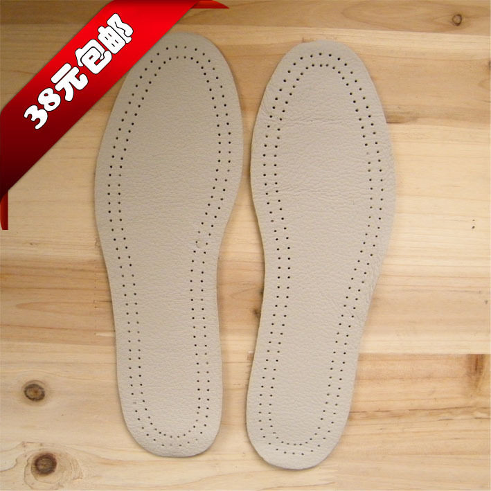 Cow Leather Insole deodorant insole Genuine Leather Insole Comfort antibacterial insole Protective Foot Genuine Leather Insole