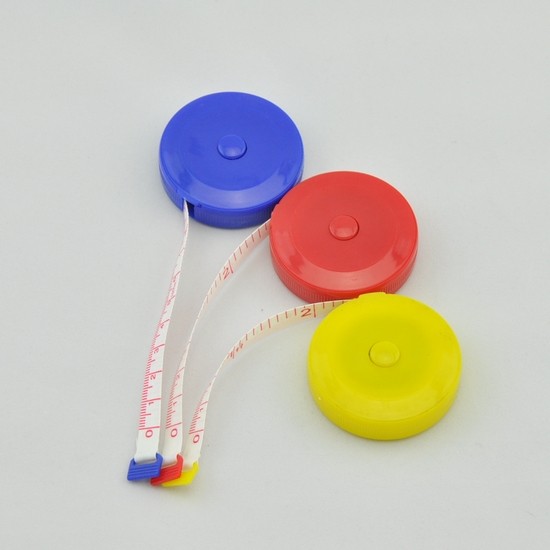 Quality lap ruler type leather ruler (full length 150 cm) Domestic daily standing measuring tape