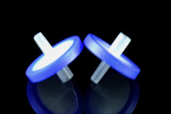 可开票PTFE聚四氟滤头一次性聚四氟乙烯滤膜针式过滤器1.2，25mm