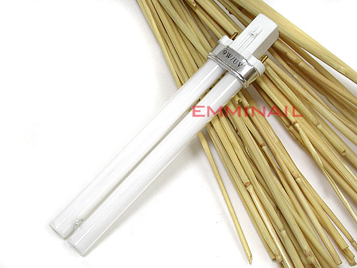 美甲灯 紫外线灯管 光疗机电子电感灯管 UV灯管 光疗灯 9W