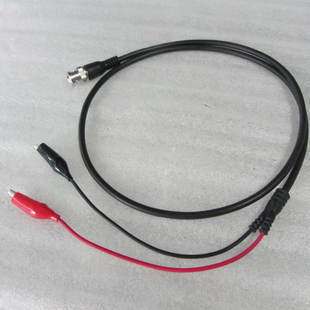 BNC Transfer Crocodile Clip Wire Long One Meter Test Line Filter Test Line BNC Revolution Two Clips
