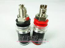 HIFI fever DIY] imitation high non-pure copper galvanized speaker amplifier welding-free terminal banana socket