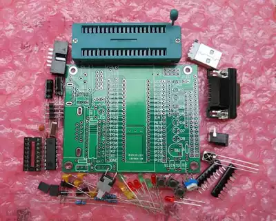 51 Single chip minimum system board AT89S52STC89C52 development board parts 51 Learning Board DIY kit