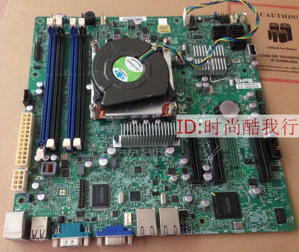 Supermicro X9SCL single 1155 pin C202 chip server motherboard X9SCL