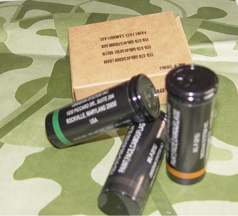 Original single Exit NATO 3 Color tubular camouflage oil camouflage oil makeup Oil Field CS