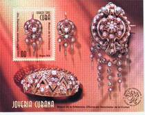 Cuba 2005 STAMP SHEETLET JEWELRY