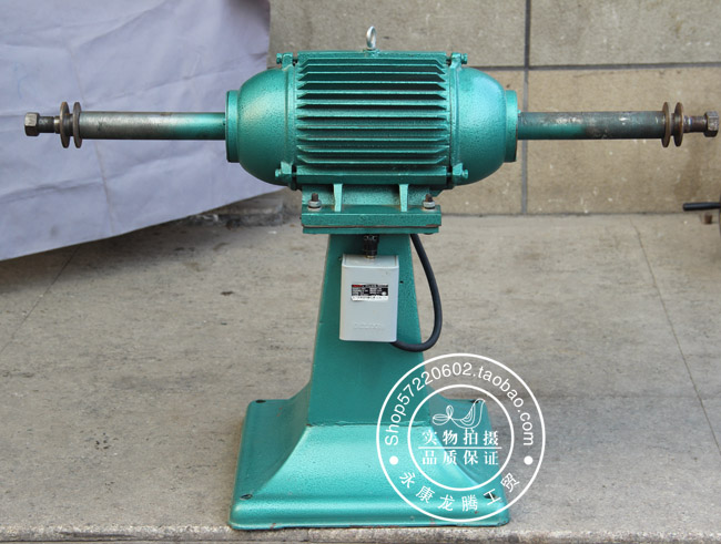 Special 4KW floor-standing dual-purpose polishing machine heavy-duty vertical double-head cloth wheel grinding machine factory direct sales