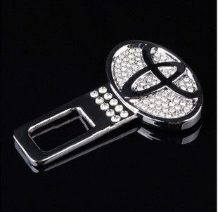 丰田汉兰达RV4凯美瑞锐志汽车安全带卡扣保险带夹插扣插卡插销