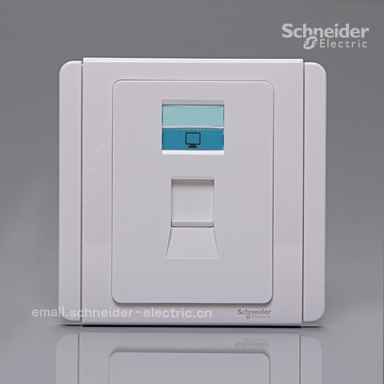  Schneider Metros E3000 Series single-linked computer information Internet socket E3031RJ5E (WW)