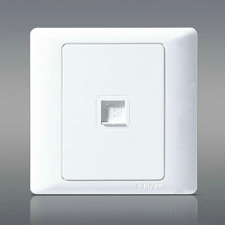Zhengtai Switch Socket 86 Type Computer Broadband Network Route Socket NEW7G Series NEW7-G204