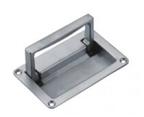 LS523-1 zinc alloy handle folding handle elastic handle embedded handle LS002-1