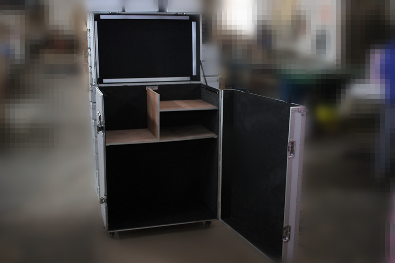Factory direct sales Custom-made large aluminum alloy toolbox instrument equipment box air box audio equipment box cabinet