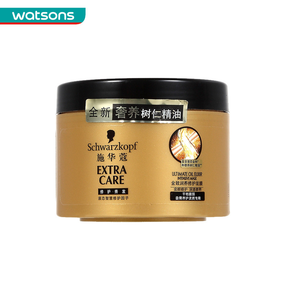 【屈臣氏】施华蔻金致润养修护发膜150ml