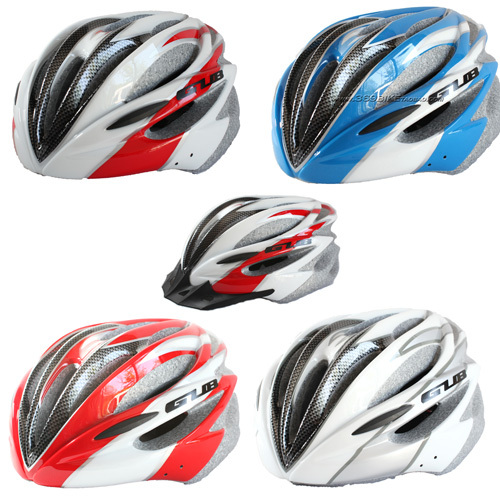 GUB K80 riding helmet carbon fiber pattern one-piece helmet bicycle ultra-light helmet riding equipment accessories