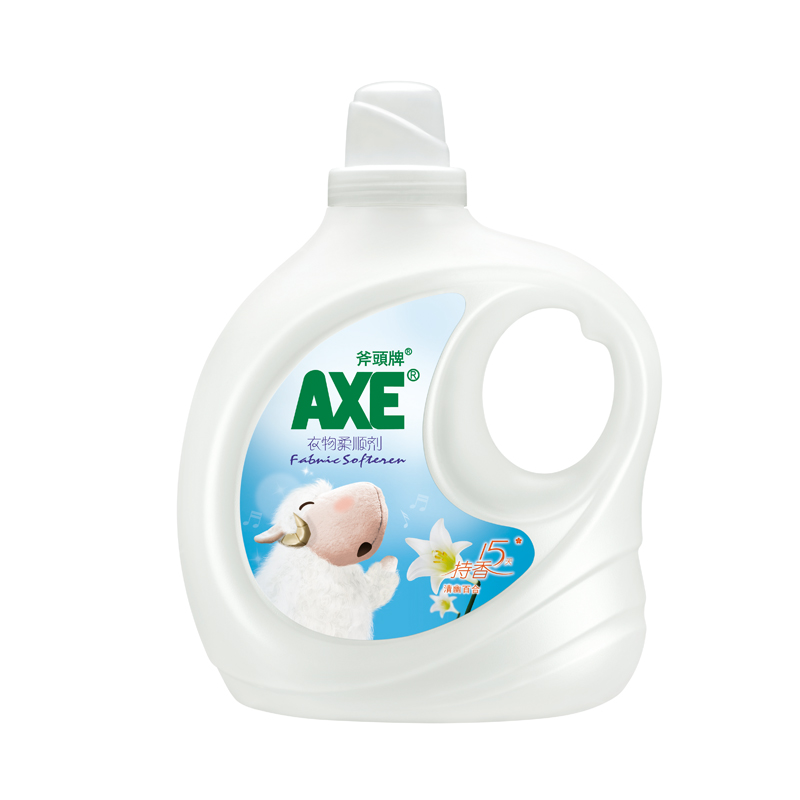 AXE斧头牌 衣物柔顺剂清幽百合3L/瓶
