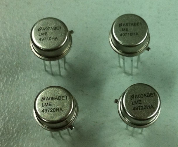 Titanium HD Gold Seal Op AMP Set (2x LME49720HA 2x LME49710HA) US Bank