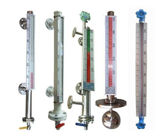 Magnetic-sensitive electronic bicolor level gauge magnetic flap liquid level gauge float liquid level meter transmitter