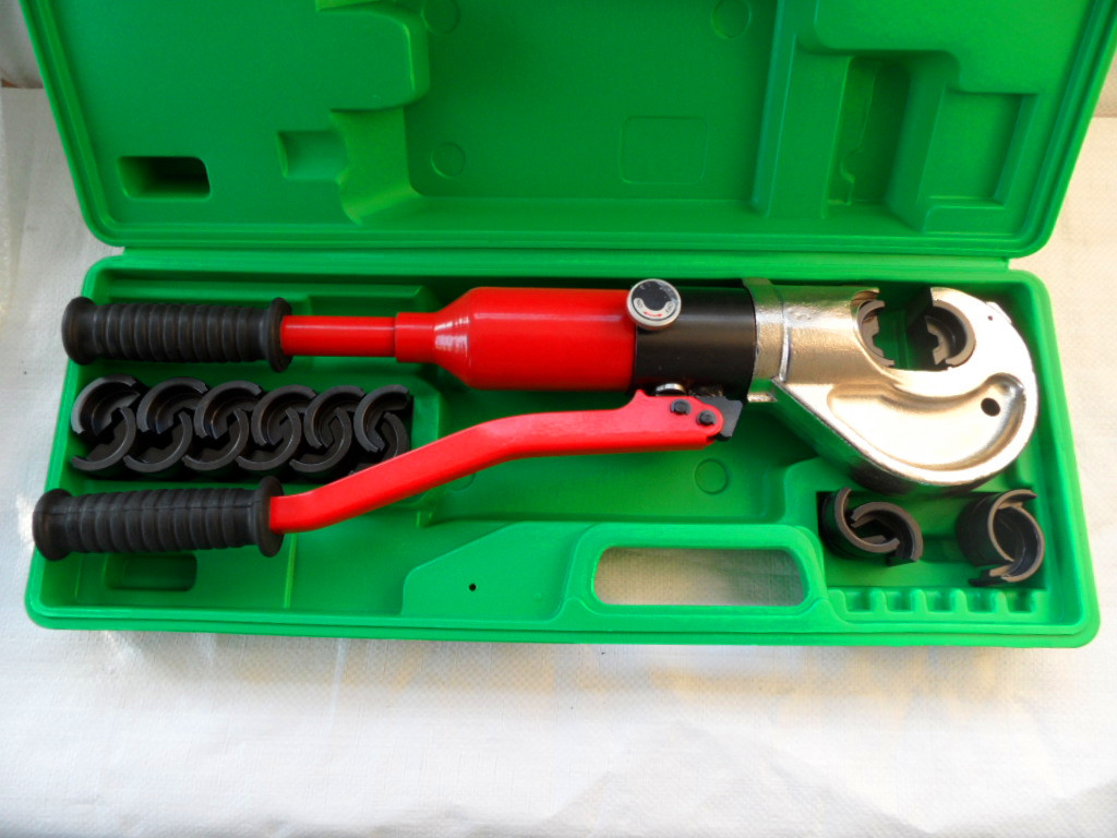 Manual hydraulic pliers CYO-300C integral hydraulic pliers open crimping pliers C-type pliers with safety device