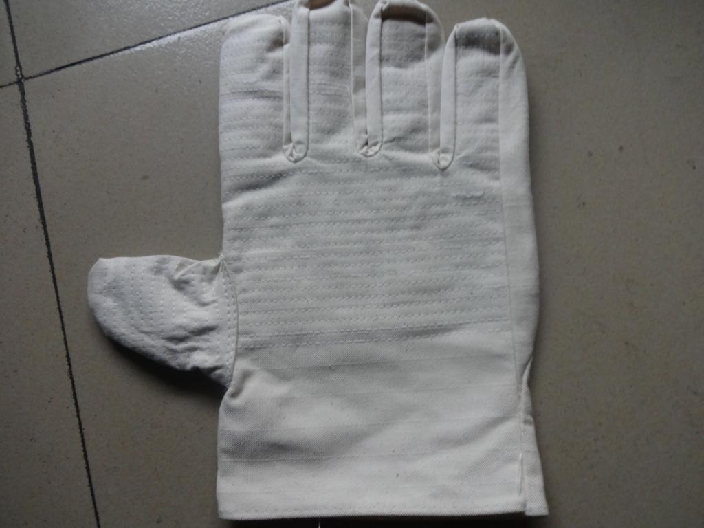 3-layer encryption seam canvas gloves thickened wear-resistant protection electric welding site factory operation labor protection factory