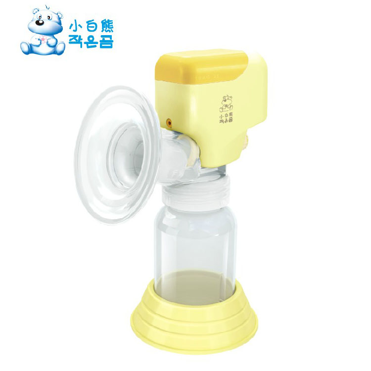 小白熊自动电动吸奶器挤奶可调吸力HL-0637电池电源