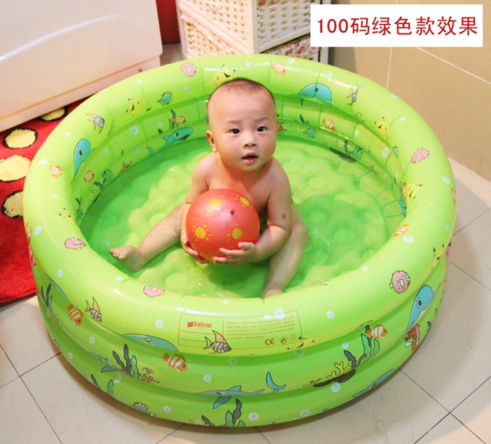 Yingtai Third Ring Inflatable Children's Ocean Ball Pool Baby Swimming Pool Bobo Ball Pool Baby Play Pool Toy