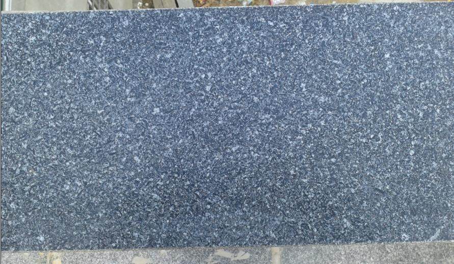 Natural Sesame Black Granite Table Face Stone Marble Luzan Green Stone G654 Sesame Grey Stone Carved Railing