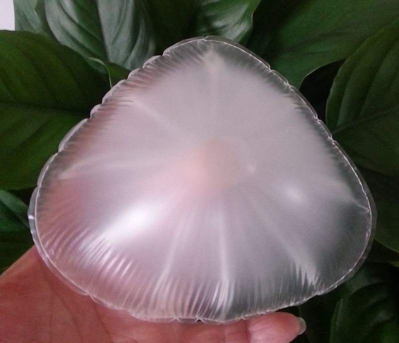 Easy crystal silicone prosthetic milk Jingling Hot Spring prosthetic milk False breast Swimming prosthetic milk send styling prosthetic milk protective cover