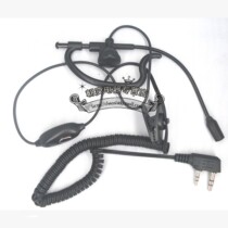 Walkie-talkie headphone cable K-head winding ear rod is suitable for PX-333 358 777 V6 729 hand platform