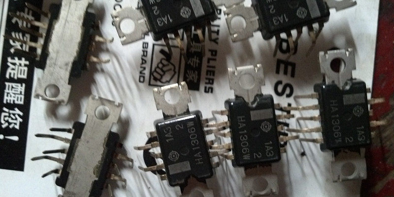 Brand new imported original HA1306W in-line DIP Hitachi home appliance IC power amplifier IC can be directly photographed and paid