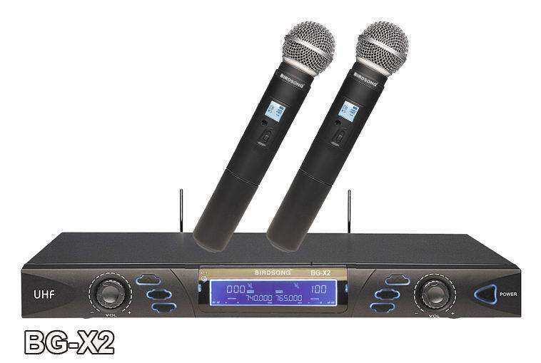 BIRDSONG BG-X2 U segment one for two wireless microphone
