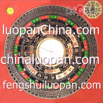 The original authentic Hong Kong Tongsheng Fengshui compass 6 inch 2 will Pant Dayi Tianqiu 54MM square 19CM 10 layer