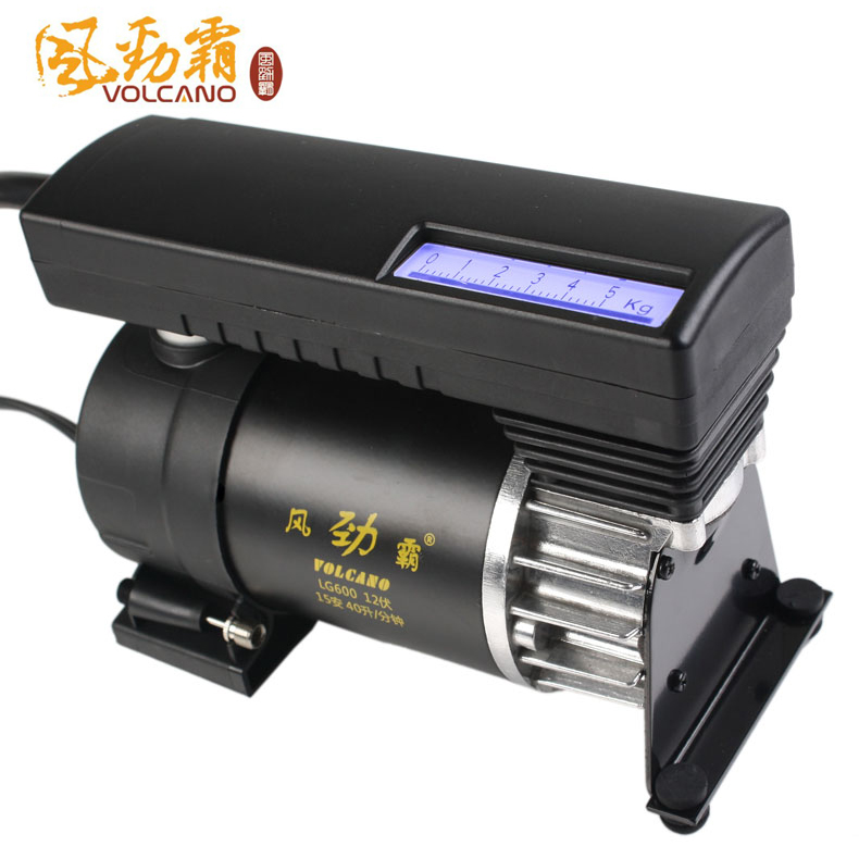 风劲霸LG600 12V车载充气泵 车用打气泵 汽车轮胎充气泵 数显蓝光