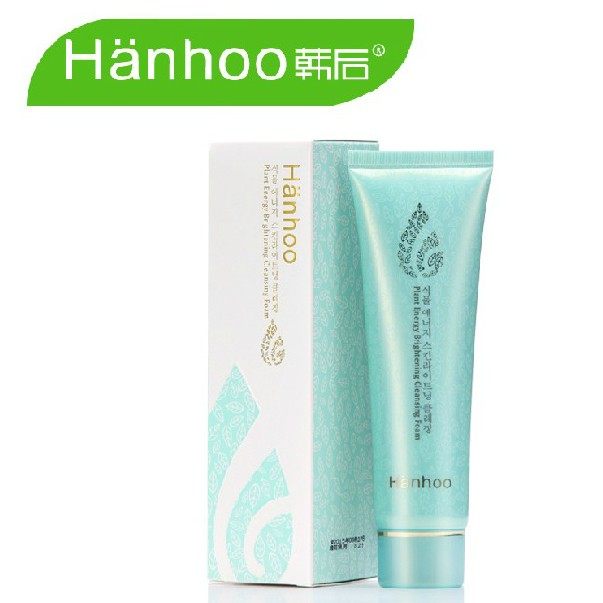 韩后 植物能量亮肤洁颜膏100ml 深层除污 控油保湿温和 洗面奶