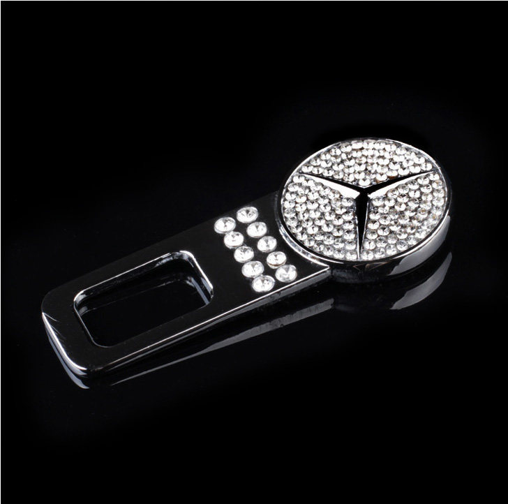 奔驰glk300s600s350e260lc180装饰品汽车安全带夹保险带卡扣插销