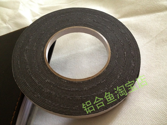 Black EVA double-sided foam sponge adhesive tape 1 5mm * 1 5cm * 10M　