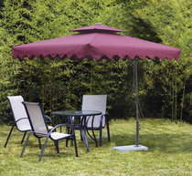 New outdoor umbrella parasol garden umbrella with marble seat