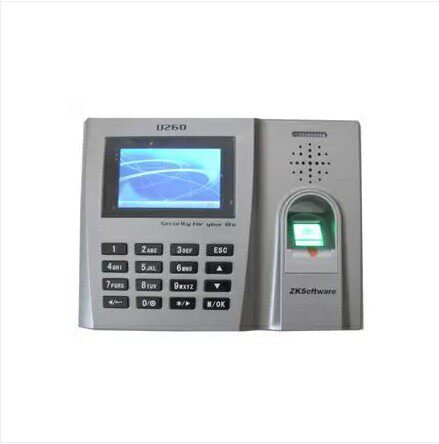 ZKTECO U260 fingerprint time attendance machine dual engine T9 input network communication U disk download commute sign in